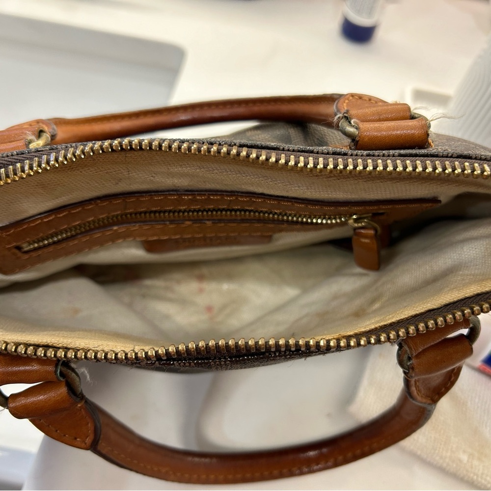 This is a Michael Kors leather bag